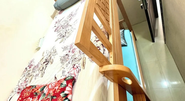 Кровать в общем номере Heartland Hostel