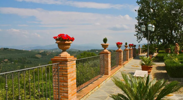 Villa Fiorentina, Book Villa Hoteller i Chianti med pool, Swimmingpool