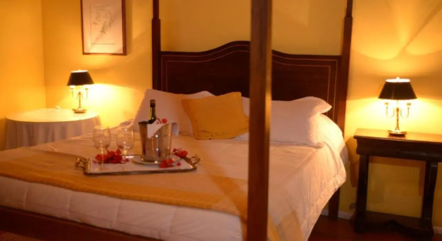 Шале Superior с балконом и с красивым видом из окна Hotel Pousada Esmeralda