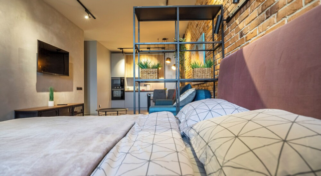 Slavutich ECOLOFT studios, Buchen Sie Ferienwohnung Kiew Kyiv Region