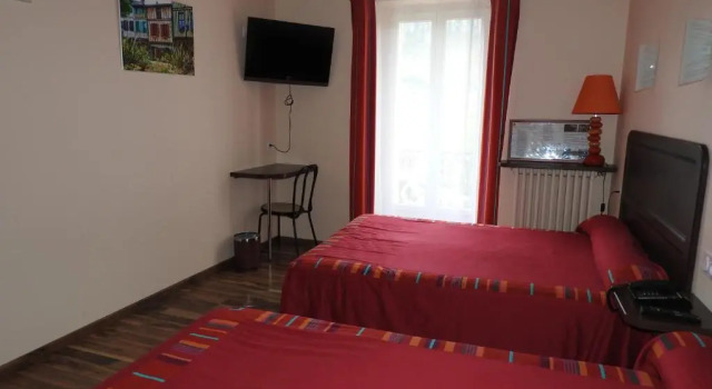 Süper dört kişilik oda Hostellerie de la Poste