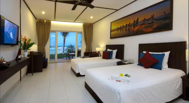 Вилла с видом на море Tam Thanh Beach Resort & Spa