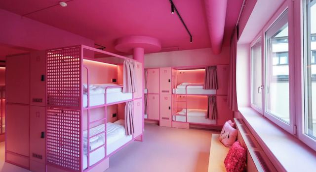 Кровать в общем номере (женский номер) Bunks at Rode