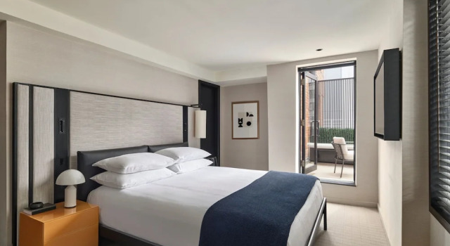 Двухместный номер Premium NoMad с балконом Hotel AKA NoMad