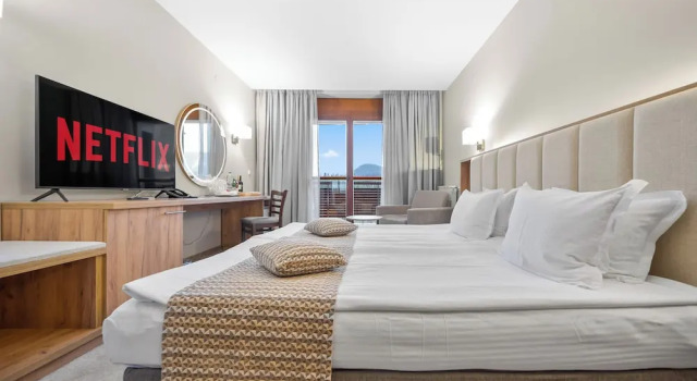 Двухместный номер Standard с балконом и с видом на горы Hotel Orlovetz