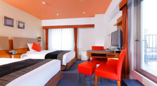 Двухместный номер Superior с балконом HOTEL MYSTAYS Fukuoka Tenjin Minami