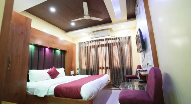 Deluxe double chambre Vue sur la ville Goroomgo Ashray Puri