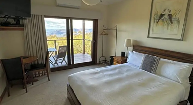 Двухместный номер Standard с балконом и с видом на горы Valley of the Waters B&B