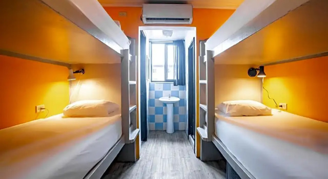 Кровать в общем номере с 6 комнатами Klika Bocas del Toro