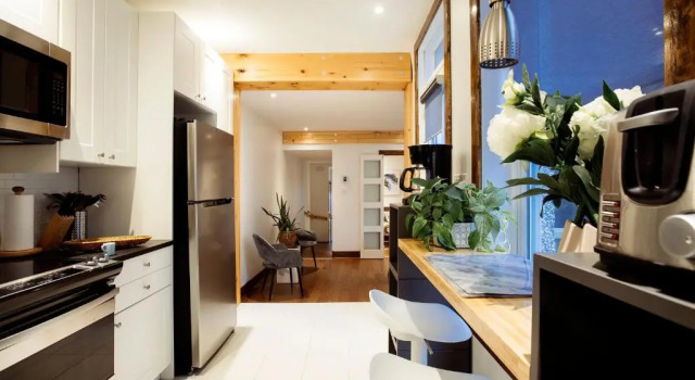 Апартаменты Deluxe Lofts Jacques-Cartier Free Parking
