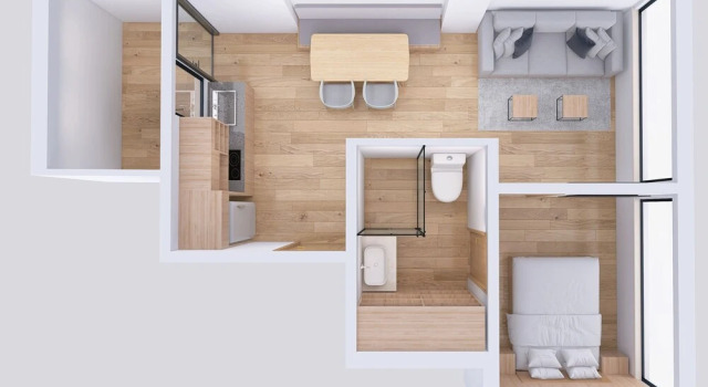 Апартаменты Deluxe c 1 комнатой Capitalia Palacio Polanco