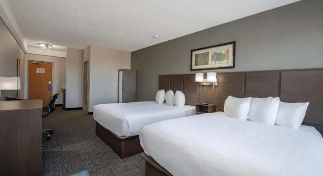 Четырёхместный номер Superior Coast Lethbridge Hotel & Conference Centre