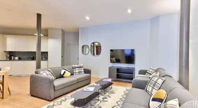 124 - Urban Fabulous Flat, Забронировать Апартаменты/квартира Париж Иль-де-Франс, рядом с Станция метро Rambuteau