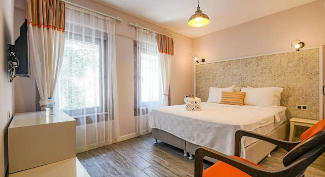 Deluxe Dvoulůžkový s manželskou postelí pokoj Nirvana Otel