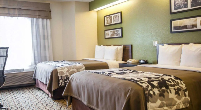 Четырёхместный номер Standard Sleep Inn Rockville