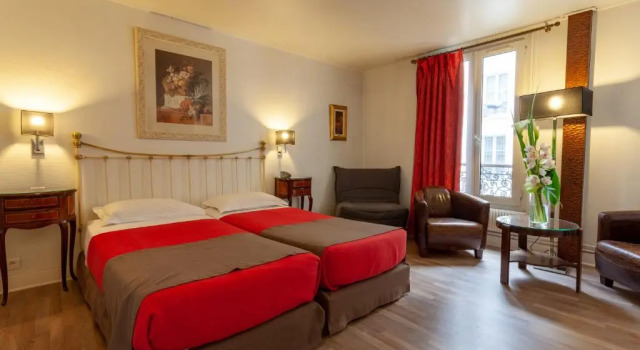 Трёхместный номер Deluxe Hôtel Atlantis