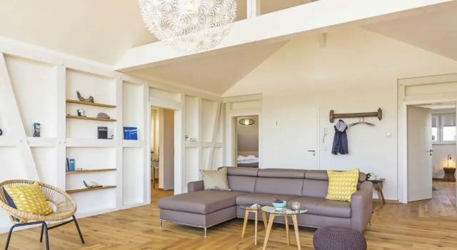 Апартаменты Luxusappartement "Auszeit" F657 mit Meerblick und IR-Sauna