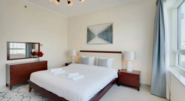 Full Marina View 2min Walk to JBR Beach, Забронировать Отель Отели Эмирата Дубая 3 звезды, рядом с Dubai Marina Yacht Club, 3*