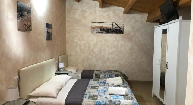 Студия с балконом B&B Le Mansarde
