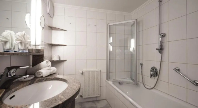 Двухместный номер Standard с видом на горы Mittelburg Wellnesshotel