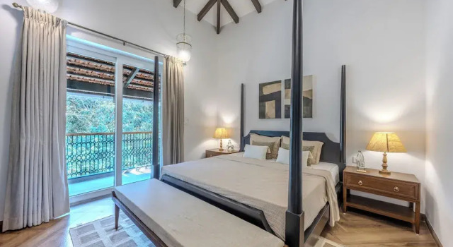 ELIVAAS Cygnus 4BHK With Pvt Pool, Prenota Villa Hotel a Goa con parcheggio, Parcheggio