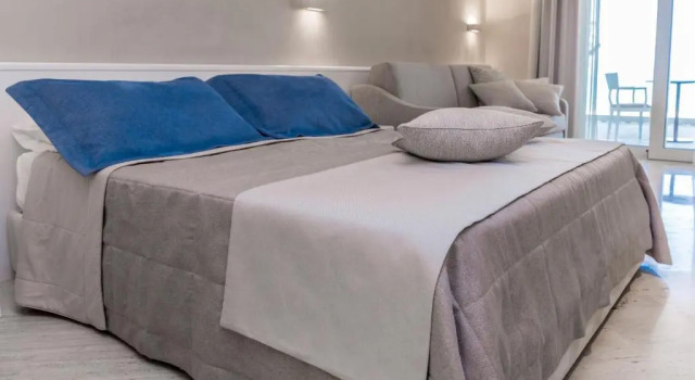 Двухместный номер Deluxe с балконом и с видом на море EUROPA Hotel