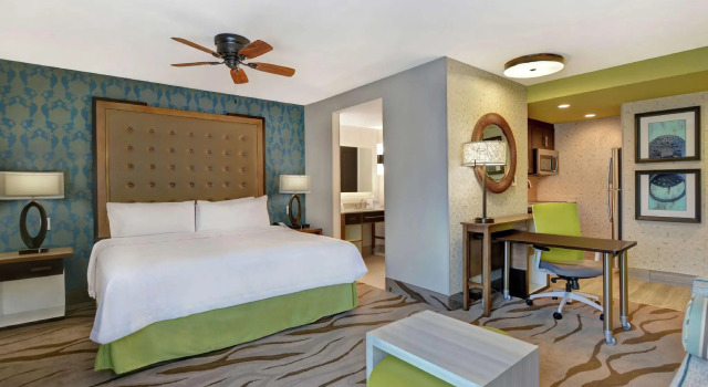Двухместная люкс-студио Accessible Homewood Suites by Hilton Savannah-North/Airport