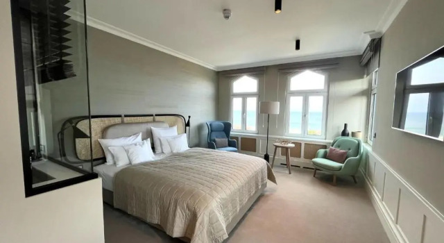 Двухместный номер Standard с видом на море Strandhotel Ostende Adults Only