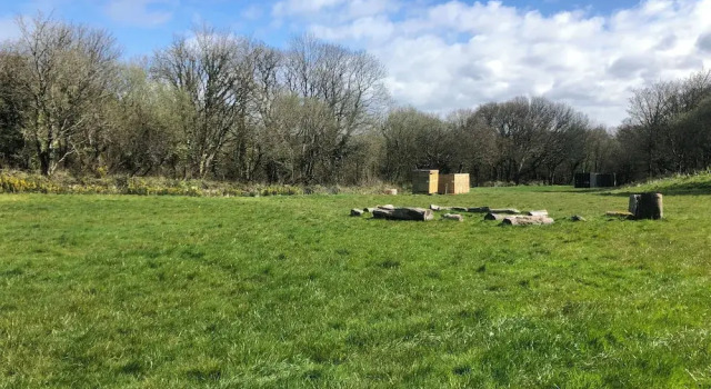Elm - Bell Tent 2-4 Person Anglesey, North Wales, Book Feriehus Villaer i Llanfaethlu, Villa