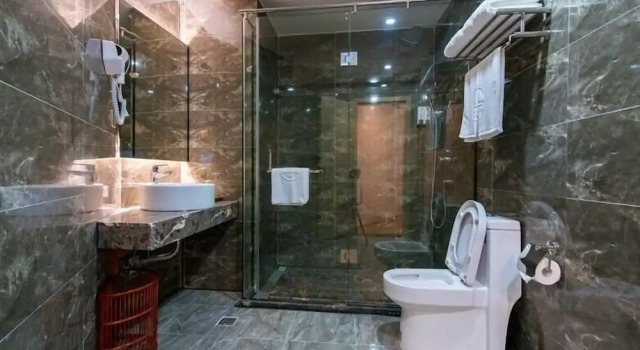 Двухместный люкс GreenTree Inn Shantou Jinping District Leshan Road Hotel
