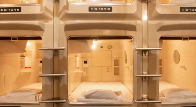 Одноместный номер Standard Capsule Hotel Asahi Plaza Shinsaibashi