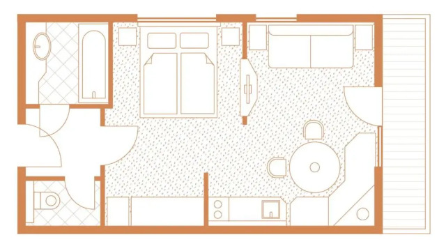 Семейный номер Standard с видом на сад Appartements KATHRIN