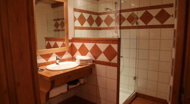 Двухместный номер Standard с видом на горы Auberge du Moulin de Lere