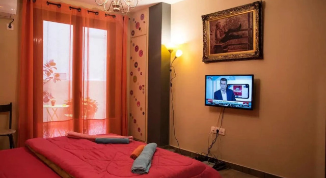 Homey 1 Double Bed Studio Mavilli Square, Забронировать Отель Отели Афины 3 звезды, рядом с Australian Embassy Athens, 3*