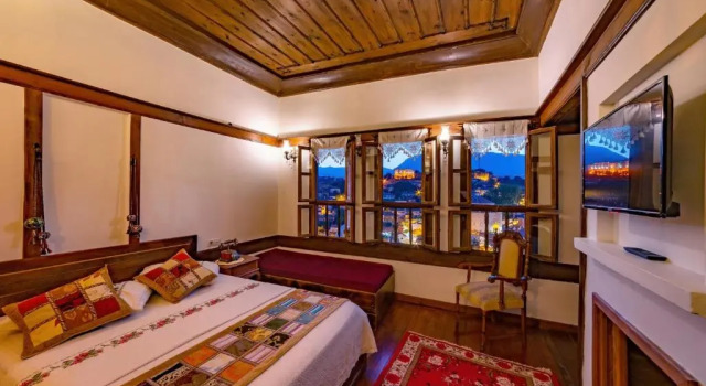 Трёхместный номер Standard с видом на город Safranbolu Seyi̇r Konak Otel