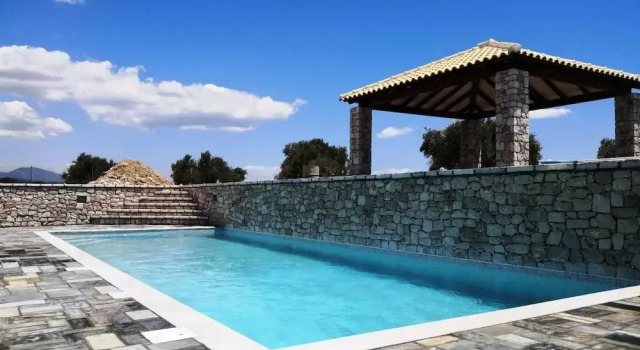 Вилла Kbel sea view Villa private pool sleeps8 garden