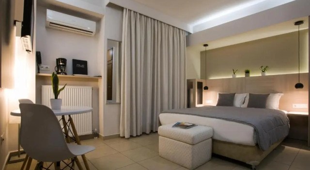 Студия Standard с видом на внутренний двор Polis Apartments