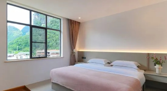 Люкс Yueshanyueshui Vacation Apartment (Yangshuo Yulong River Xiatang Wharf)
