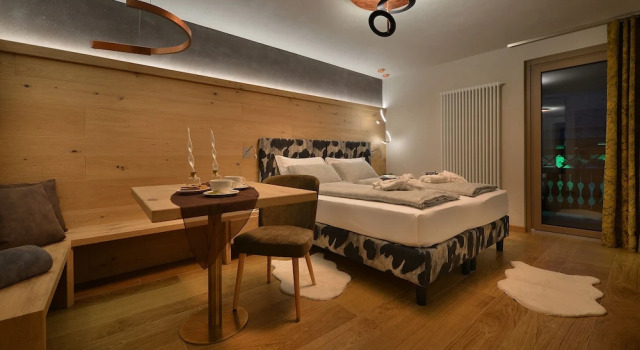 Komfort Doppel Zimmer mit Balkon Hotel Compagnoni