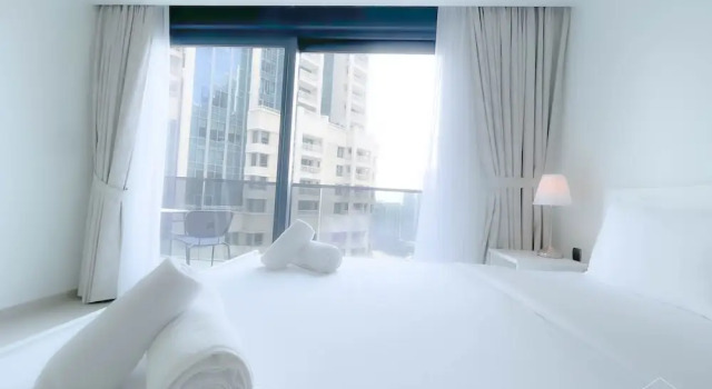 Апартаменты Stunning Apt with Breathtaking Views Downtown