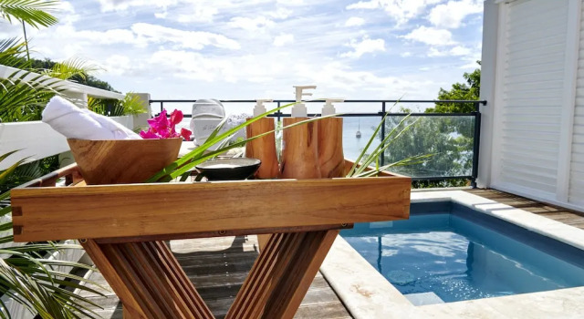Номер Economy LES GALETS ROUGES LODGES & SPA