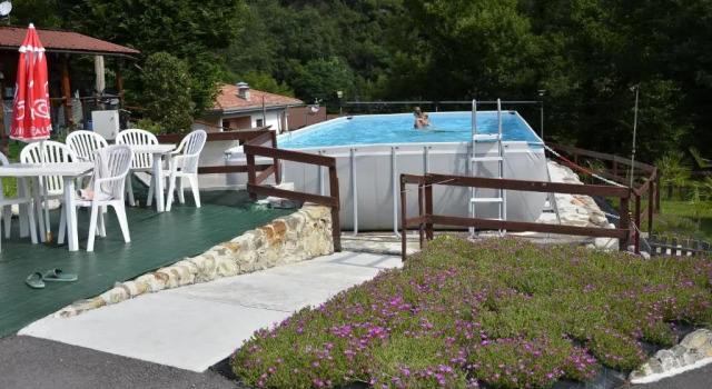 Bungalow 1 Schlafzimmer mit Blick Camping Adamello