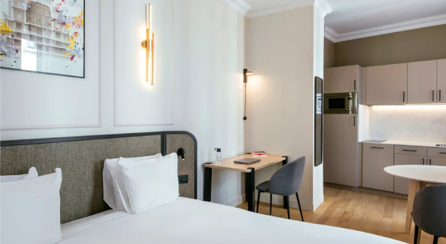 Студия Superior Aparthotel Adagio Paris Opéra