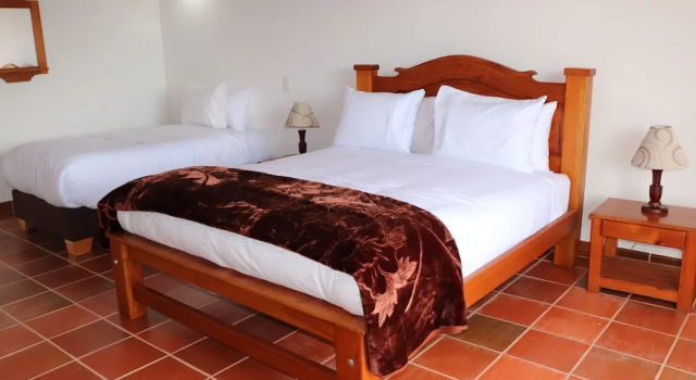 Трёхместный номер Standard с балконом Hotel Campestre Cordillera de los Andes