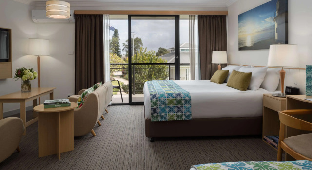 Люкс с видом на сад Sails Port Macquarie by Rydges