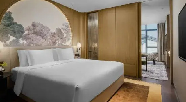 Двухместный люкс c 1 комнатой Hotel Indigo Wuxi Qingming Bridge by IHG