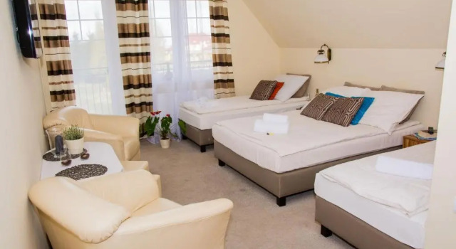 Четырёхместный номер Standard Villa Amber
