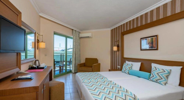 Standardowy pokój z widokiem na ląd İz Flower Side Beach Hotel