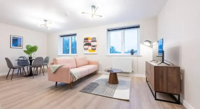 Апартаменты Luxurious 2 Bed Central Cardiff Free EV Charge
