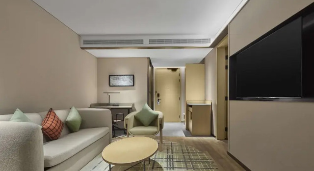 Двухместный люкс Deluxe Hilton Garden Inn Sanya Haitang Bay